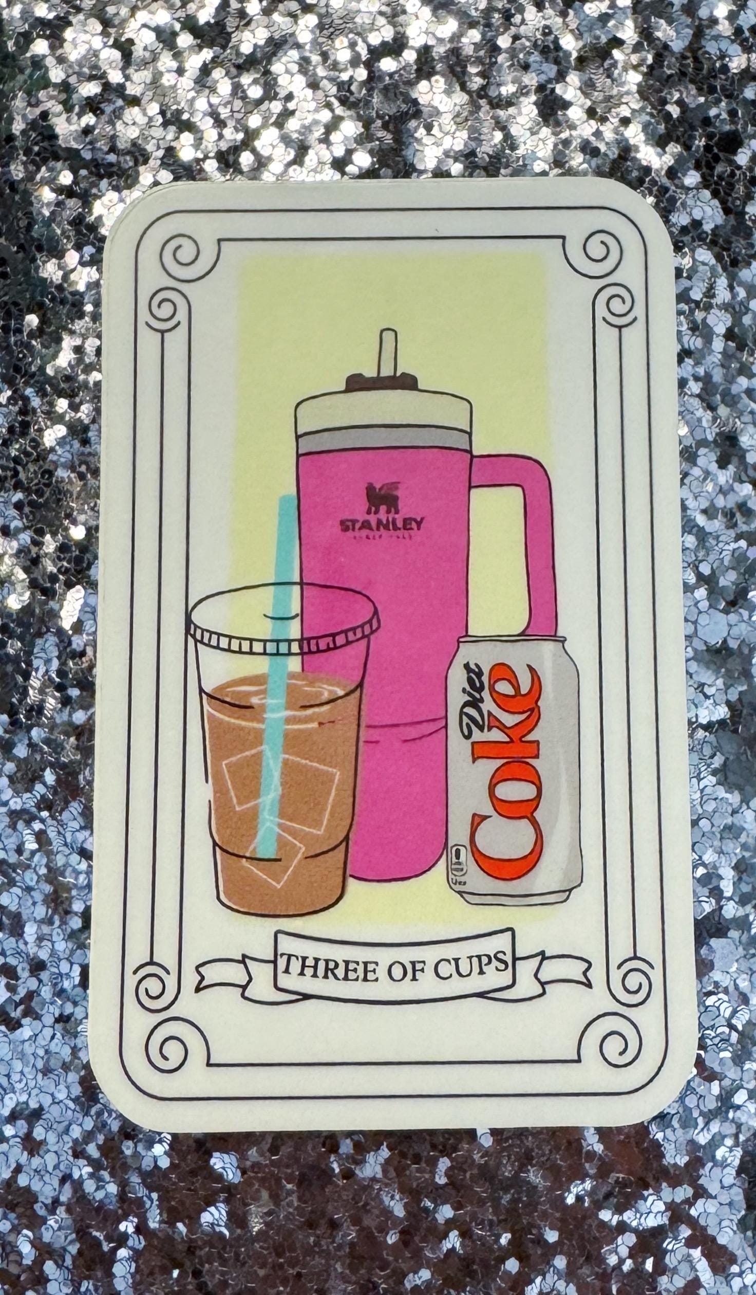Three of Cups Sticker