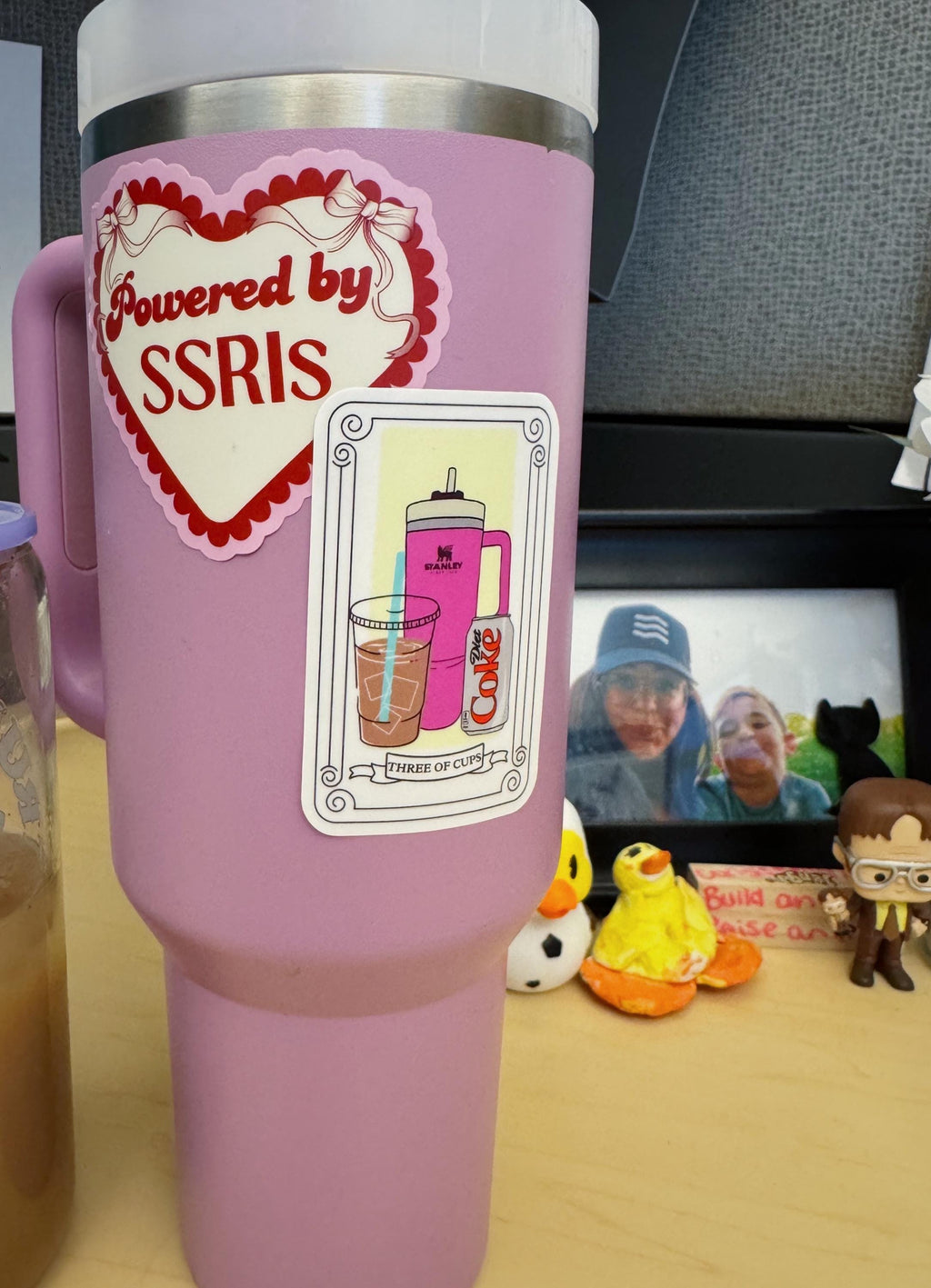 Three of Cups Sticker