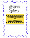 Caution Certified Yapper Sticker | Funny Gift for Mom