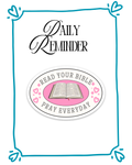Daily Reminder Sticker