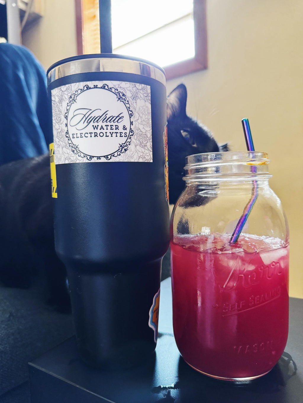 Hydrate Water & Electrolytes Sticker