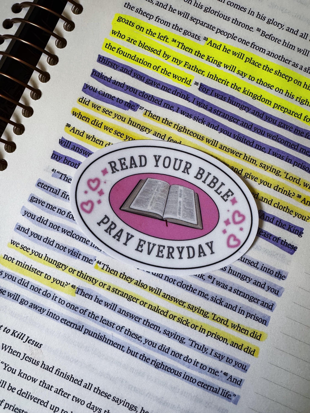 Daily Reminder Sticker
