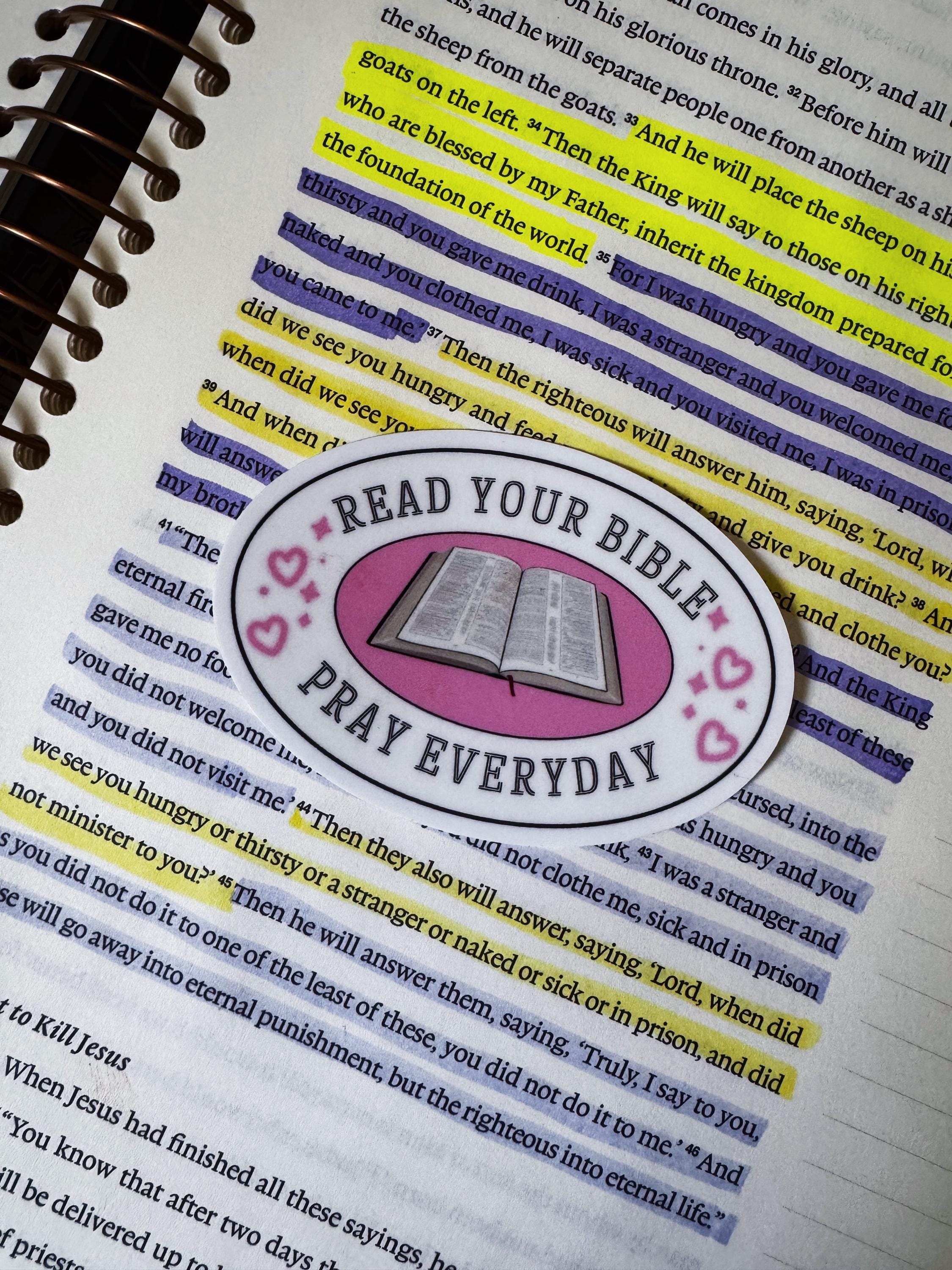 Daily Reminder Sticker
