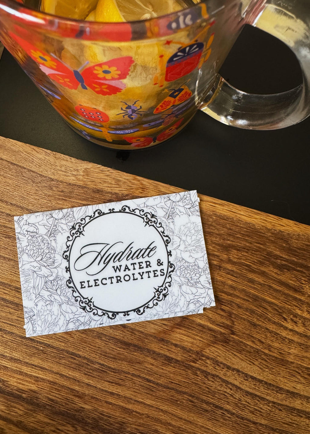 Hydrate Water & Electrolytes Sticker